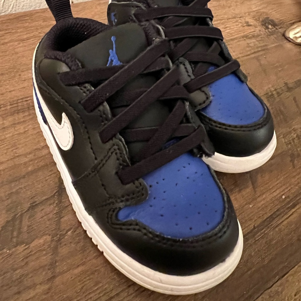 Nike Air Jordan 1 Low ALT Alternate Royal Toe (TD) Toddler SZ 7C